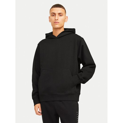 Jack&Jones Bluza Urban Edge 12259944 Czarny Loose Fit ze sklepu MODIVO w kategorii Bluzy męskie - zdjęcie 182643857