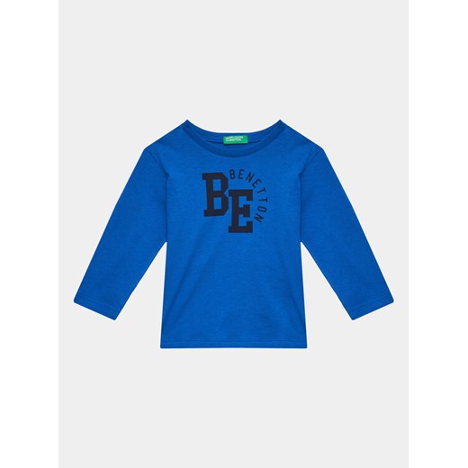 United Colors Of Benetton Bluzka 3096G10A6 Niebieski Regular Fit United Colors Of Benetton 82 MODIVO