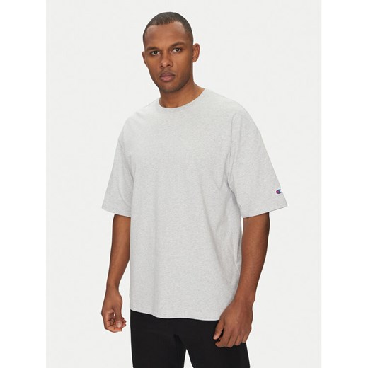 Champion T-Shirt 220714 Szary Standard Fit ze sklepu MODIVO w kategorii T-shirty męskie - zdjęcie 182643897