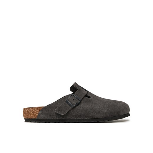 Birkenstock Klapki Boston zamsz 1028602 Szary 41 MODIVO