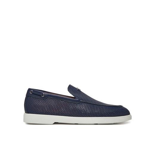 GIUSEPPE ZANOTTI Lordsy EU50022 Granatowy ze sklepu MODIVO w kategorii Półbuty męskie - zdjęcie 182643967