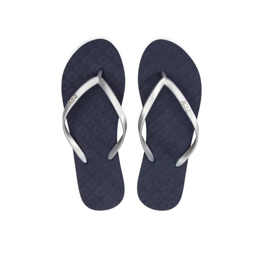 Roxy Japonki ARJL100682 Srebrny ze sklepu MODIVO w kategorii Klapki damskie - zdjęcie 182644057