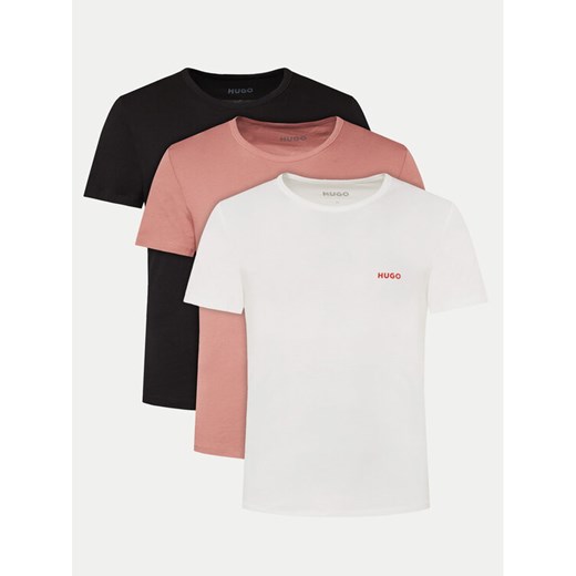 HUGO Komplet 3 t-shirtów 50532811 Kolorowy Regular Fit ze sklepu MODIVO w kategorii T-shirty męskie - zdjęcie 182644068