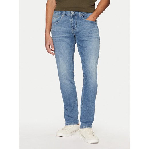 Tommy Jeans Jeansy Scanton DM0DM21137 Niebieski Slim Fit ze sklepu MODIVO w kategorii Jeansy męskie - zdjęcie 182644096