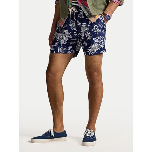 Polo Ralph Lauren Szorty kąpielowe 710963323002 Granatowy Classic Fit ze sklepu MODIVO w kategorii Kąpielówki - zdjęcie 182644178