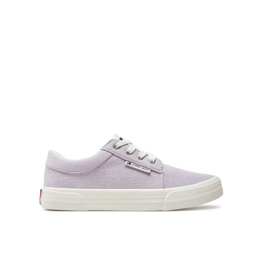 Tommy Jeans Tenisówki Tjw Vulc Skate Derby EN0EN02494 Fioletowy ze sklepu MODIVO w kategorii Trampki damskie - zdjęcie 182644186