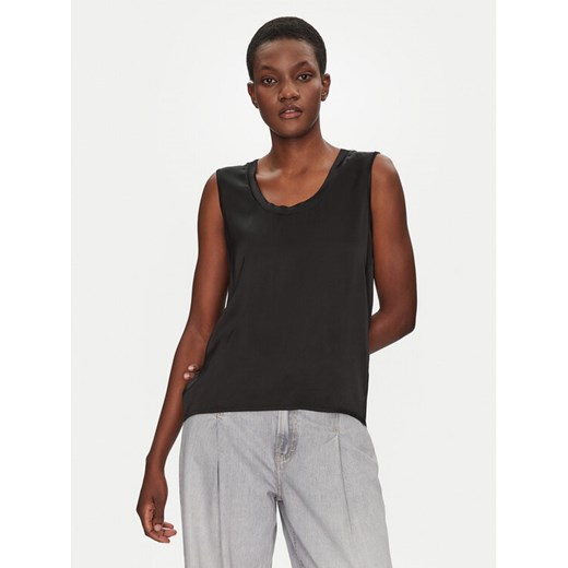ViCOLO Bluzka TD0006 Czarny Relaxed Fit ze sklepu MODIVO w kategorii Bluzki damskie - zdjęcie 182644195