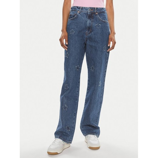 Hugo Jeansy Gilissi 50513738 Niebieski Relaxed Fit ze sklepu MODIVO w kategorii Jeansy damskie - zdjęcie 182644269
