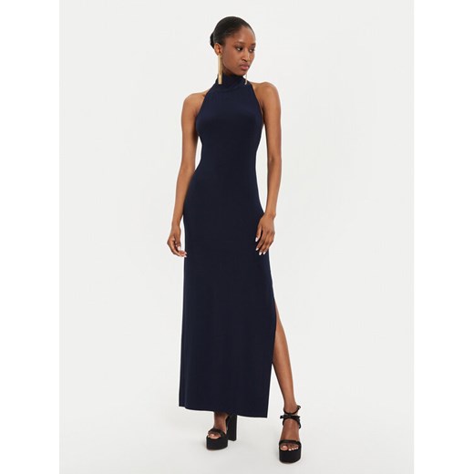 NORMA KAMALI Sukienka wieczorowa KK2243PL236951 Granatowy Slim Fit ze sklepu MODIVO w kategorii Sukienki - zdjęcie 182644279