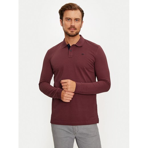 Tom Tailor Polo 1043278 Czerwony Regular Fit ze sklepu MODIVO w kategorii T-shirty męskie - zdjęcie 182644286