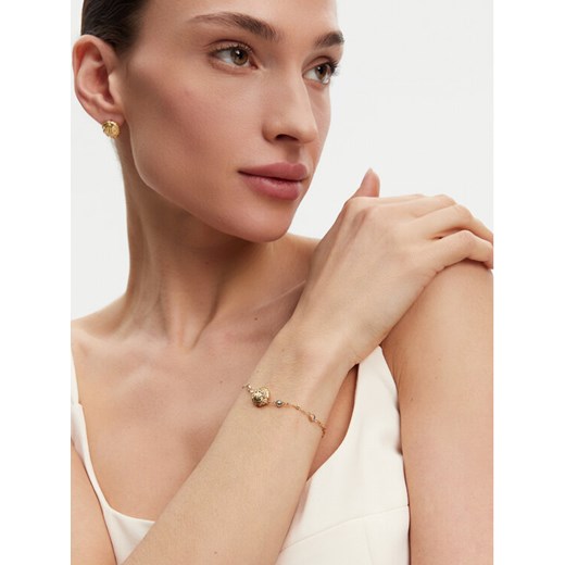 Guess Bransoletka JUBB05138JW Złoty ze sklepu MODIVO w kategorii Bransoletki - zdjęcie 182644289