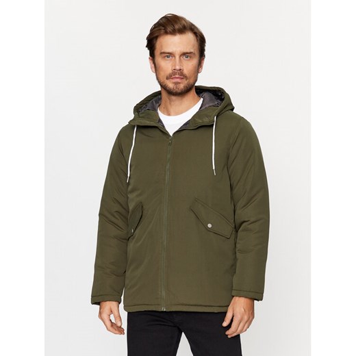 Jack&Jones Kurtka zimowa 12236010 Zielony Regular Fit ze sklepu MODIVO w kategorii Kurtki męskie - zdjęcie 182644336