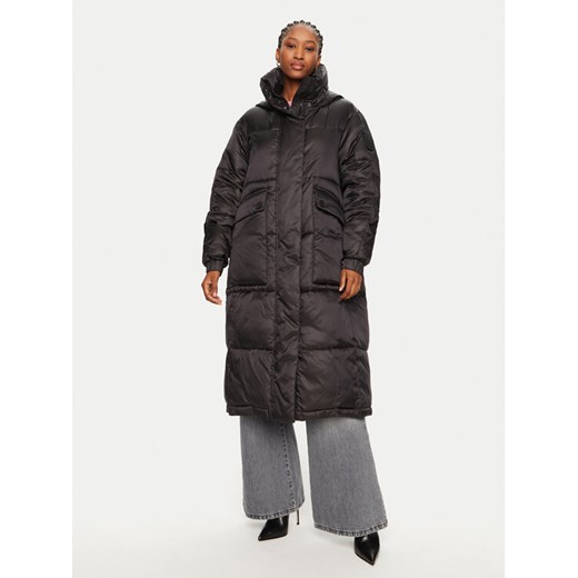 PINKO Kurtka zimowa Insegna 103818 A1ZR Czarny Regular Fit ze sklepu MODIVO w kategorii Kurtki damskie - zdjęcie 182644375