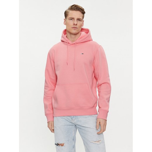 Tommy Jeans Bluza DM0DM09593 Różowy Regular Fit ze sklepu MODIVO w kategorii Bluzy męskie - zdjęcie 182644386