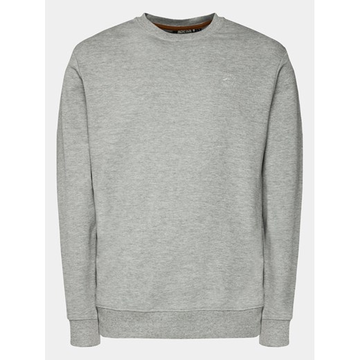 INDICODE Bluza Derrick 55-615 Szary Regular Fit ze sklepu MODIVO w kategorii Bluzy męskie - zdjęcie 182644489