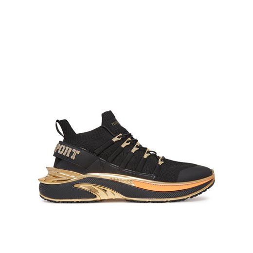 Plein Sport Sneakersy Runner Chrome Surfer PADS USC0579 STE003N Czarny ze sklepu MODIVO w kategorii Buty sportowe męskie - zdjęcie 182644505