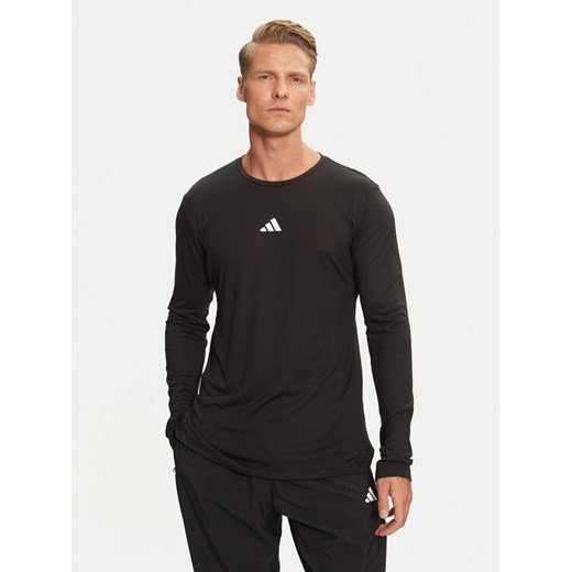 adidas Koszulka techniczna Workout IK9694 Czarny Slim Fit ze sklepu MODIVO w kategorii T-shirty męskie - zdjęcie 182644515