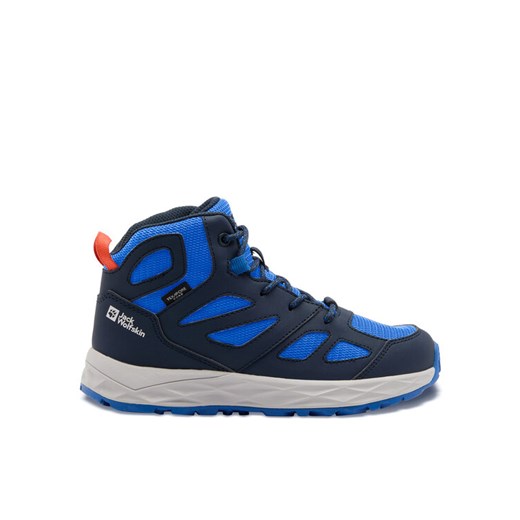 Jack Wolfskin Trekkingi Woodland 2 Texapore Mid K 4059831 Granatowy ze sklepu MODIVO w kategorii Buty trekkingowe dziecięce - zdjęcie 182644556