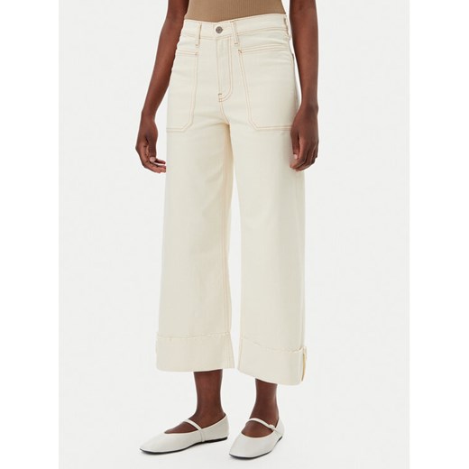 Gap Jeansy 744789-00 Beżowy Wide Leg ze sklepu MODIVO w kategorii Jeansy damskie - zdjęcie 182644586