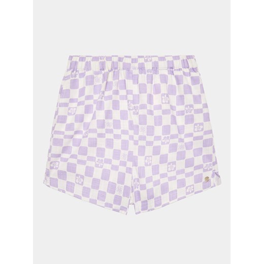 Roxy Szorty sportowe All Over Again ERGNS03137 Fioletowy Relaxed Fit ze sklepu MODIVO w kategorii Spodenki dziewczęce - zdjęcie 182644619