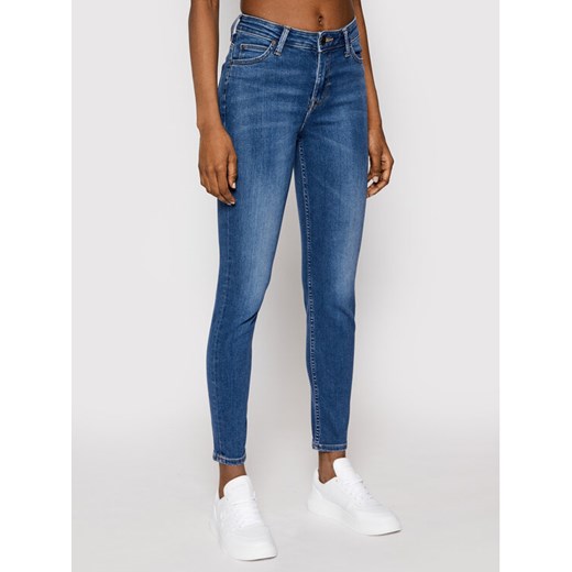 Lee Jeansy Scarlett L626DUIW 112114163 Granatowy Skinny Fit ze sklepu MODIVO w kategorii Jeansy damskie - zdjęcie 182644795