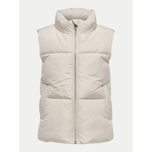 Kids ONLY Bezrękawnik Erica 15339593 Beżowy Regular Fit ze sklepu MODIVO w kategorii Kamizelki dziewczęce - zdjęcie 182644799