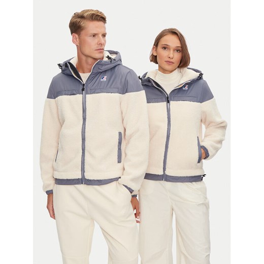 K-Way Kurtka przejściowa Neige K71341W Écru Regular Fit ze sklepu MODIVO w kategorii Kurtki damskie - zdjęcie 182644946
