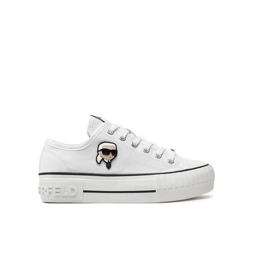KARL LAGERFELD Trampki KL60424 Biały Karl Lagerfeld 37 MODIVO