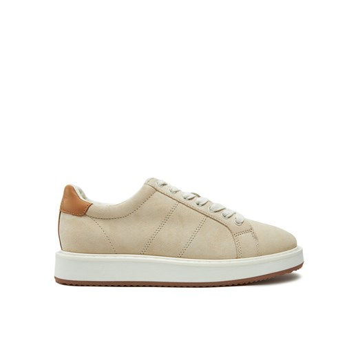 Lauren Ralph Lauren Sneakersy 802946811001 Beżowy ze sklepu MODIVO w kategorii Buty sportowe damskie - zdjęcie 182645006