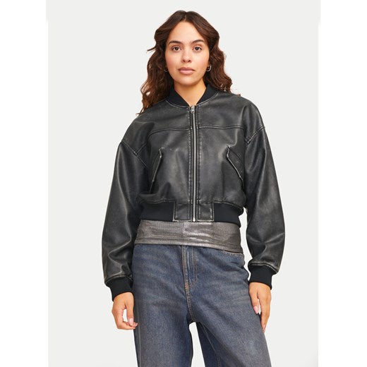 JJXX Kurtka z imitacji skóry Tora 12262126 Czarny Regular Fit ze sklepu MODIVO w kategorii Kurtki damskie - zdjęcie 182645017