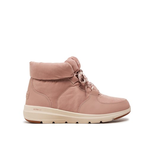 Skechers Botki Glacial Ultra - Trend Up 144194 Różowy ze sklepu MODIVO w kategorii Botki - zdjęcie 182645047