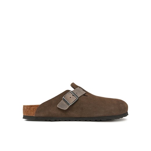 Birkenstock Klapki Boston zamsz 1029210 Brązowy 41 MODIVO