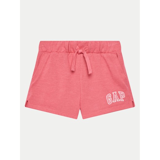 Gap Szorty sportowe 747564-01 Różowy Regular Fit ze sklepu MODIVO w kategorii Spodenki dziewczęce - zdjęcie 182645167