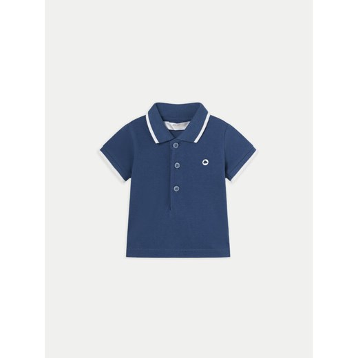 Mayoral Polo 00190 Niebieski Regular Fit ze sklepu MODIVO w kategorii Koszulki niemowlęce - zdjęcie 182645187