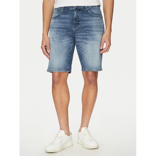 BOSS Szorty jeansowe Re.Maine 50537787 Niebieski Regular Fit ze sklepu MODIVO w kategorii Spodenki męskie - zdjęcie 182645237
