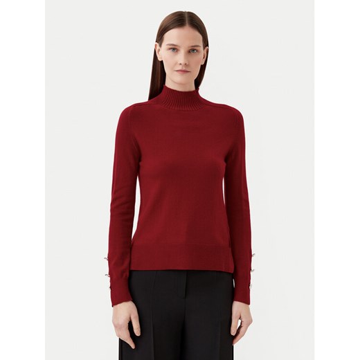 Motivi Golf M6716001042N Bordowy Regular Fit ze sklepu MODIVO w kategorii Swetry damskie - zdjęcie 182645266