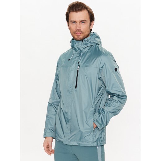 Regatta Kurtka przeciwdeszczowa Baslow RMW386 Zielony Regular Fit ze sklepu MODIVO w kategorii Kurtki męskie - zdjęcie 182645337