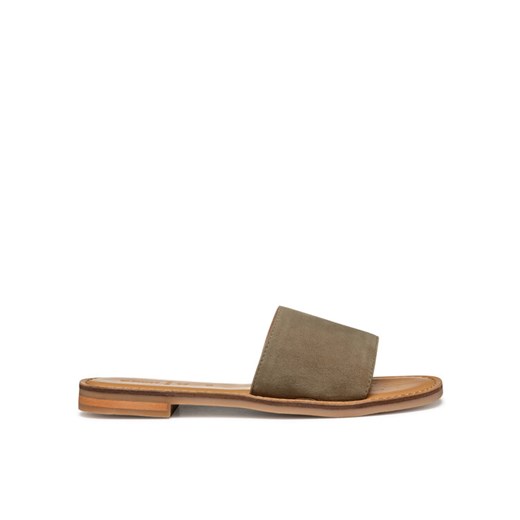 Geox Klapki D Maddalusiac D55YML 00021 C3016 Khaki ze sklepu MODIVO w kategorii Klapki damskie - zdjęcie 182645355