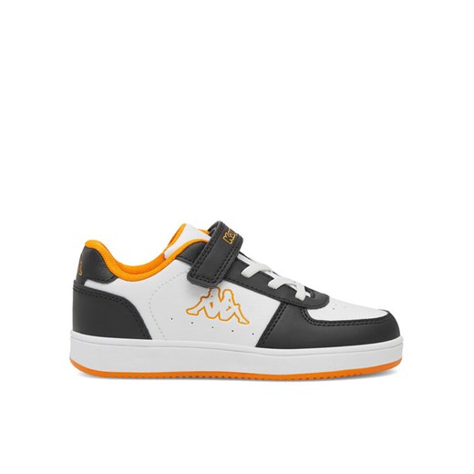 Kappa Sneakersy Logo Malone Ev Kid 36185LW Biały ze sklepu MODIVO w kategorii Buty sportowe dziecięce - zdjęcie 182645378