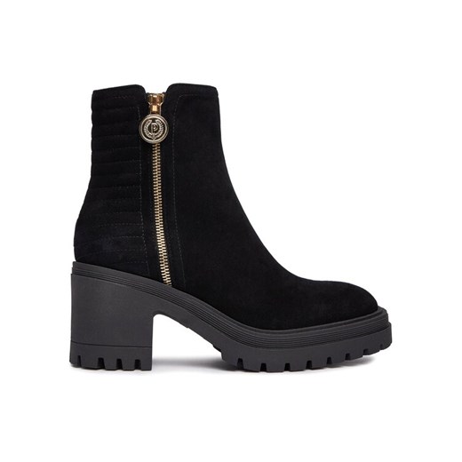 Pollini Botki SA21198G0HTA0000 Czarny ze sklepu MODIVO w kategorii Botki - zdjęcie 182645438