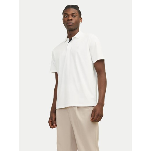 Jack&Jones Polo Crodney 12251180 Biały Regular Fit ze sklepu MODIVO w kategorii T-shirty męskie - zdjęcie 182645445