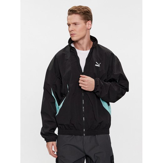 Puma Kurtka przejściowa SwxP Track 538221 Czarny Regular Fit ze sklepu MODIVO w kategorii Kurtki męskie - zdjęcie 182645478