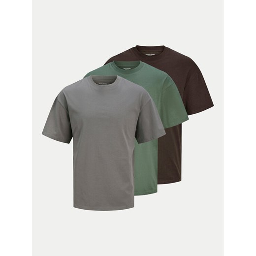 Jack&Jones Komplet 3 t-shirtów Hugo 12284202 Kolorowy Loose Fit ze sklepu MODIVO w kategorii T-shirty męskie - zdjęcie 182645479