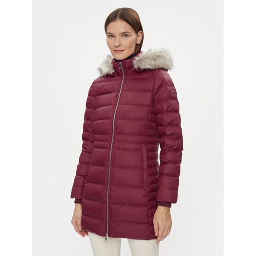 Tommy Hilfiger Kurtka puchowa Tyra WW0WW39747 Czerwony Regular Fit ze sklepu MODIVO w kategorii Kurtki damskie - zdjęcie 182645598