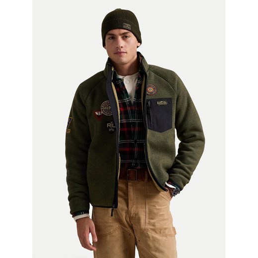 Polo Ralph Lauren Kurtka przejściowa 710950778001 Zielony Regular Fit ze sklepu MODIVO w kategorii Kurtki męskie - zdjęcie 182645627