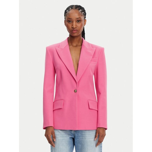 Versace Jeans Couture Marynarka 78HAQ702 Różowy Slim Fit ze sklepu MODIVO w kategorii Marynarki damskie - zdjęcie 182645668