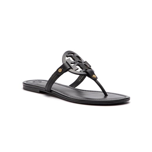 Tory Burch Japonki Miller 11744 Czarny ze sklepu MODIVO w kategorii Klapki damskie - zdjęcie 182645809