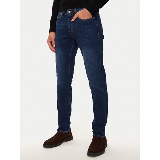 Liu Jo Jeansy QXX026 D4966 Granatowy Slim Fit ze sklepu MODIVO w kategorii Jeansy męskie - zdjęcie 182645829