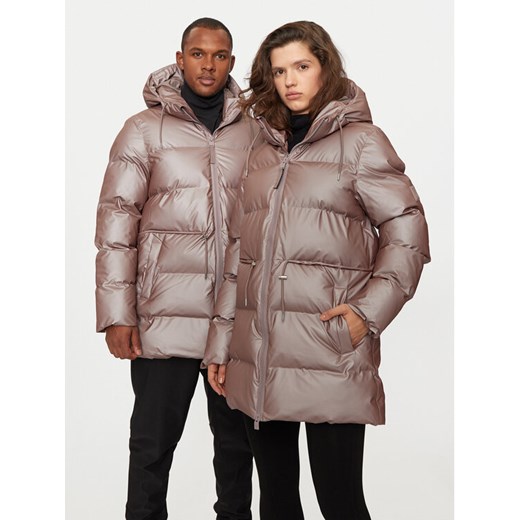 Rains Kurtka zimowa 15160 Różowy Relaxed Fit ze sklepu MODIVO w kategorii Kurtki damskie - zdjęcie 182645937