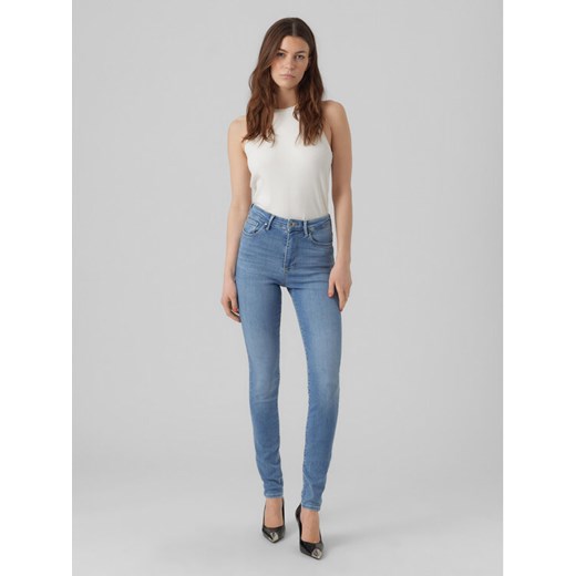 Vero Moda Jeansy Sophia 10278955 Niebieski Skinny Fit ze sklepu MODIVO w kategorii Jeansy damskie - zdjęcie 182646027